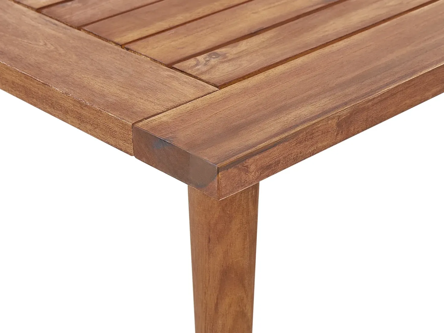 Set da giardino con tavolo 4 posti FRASCATI Modulare Legno di acacia certificato Verde oliva