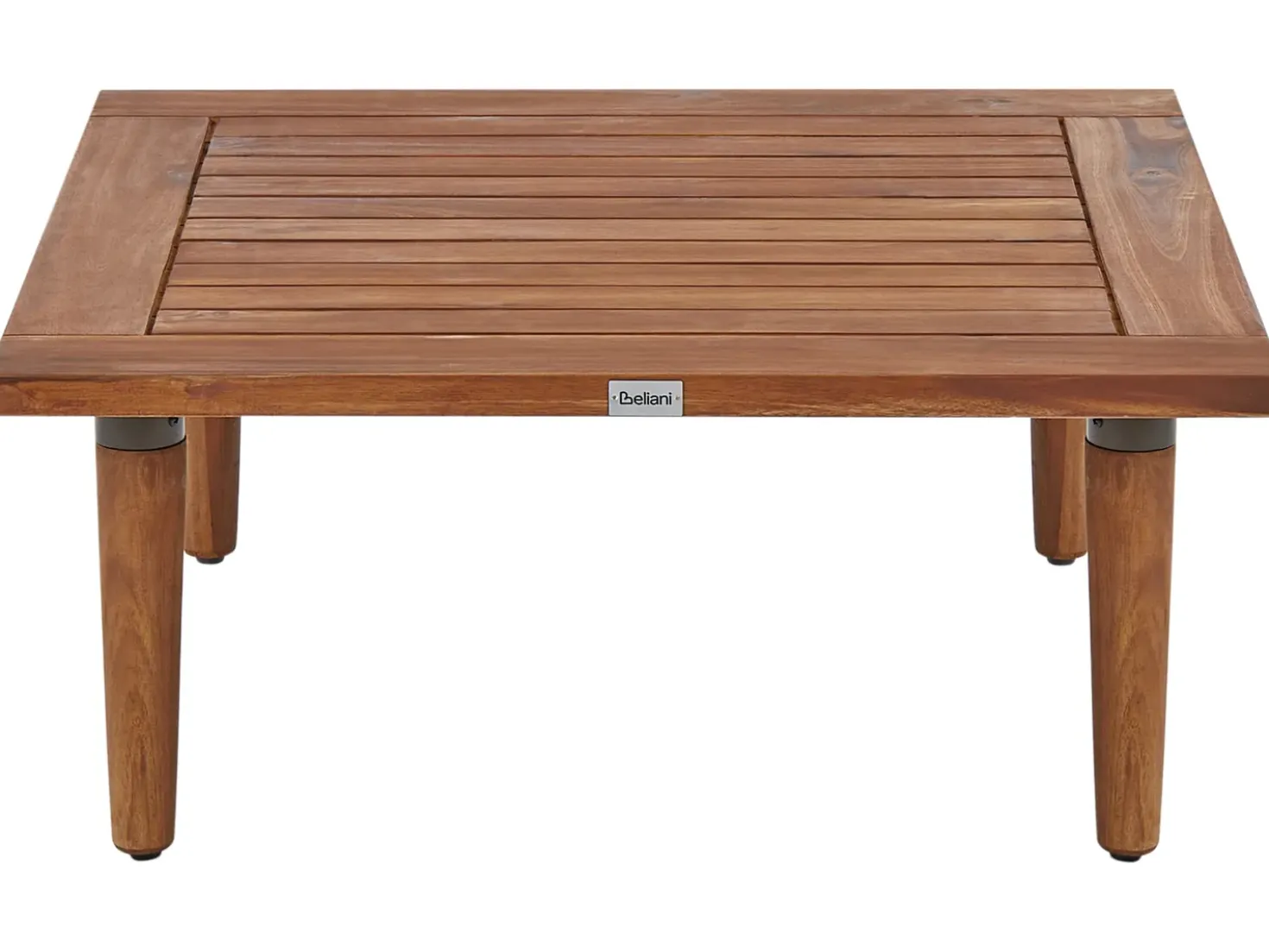 Set da giardino con tavolo 4 posti FRASCATI Modulare Legno di acacia certificato Verde oliva