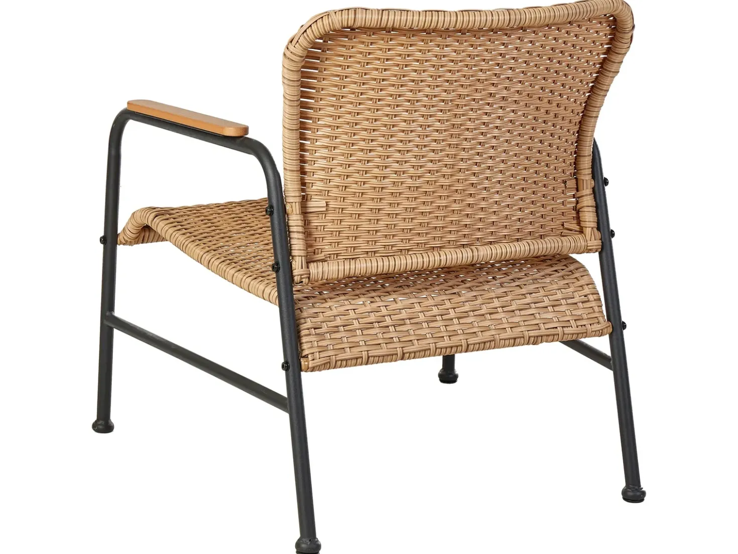 Set da giardino con tavolo 4 posti OFANTO Rattan sintetico (PE) Naturale