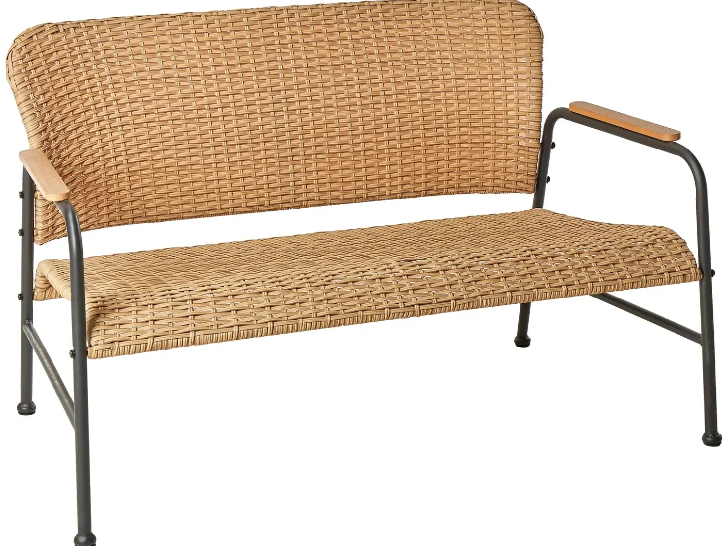 Set da giardino con tavolo 4 posti OFANTO Rattan sintetico (PE) Naturale