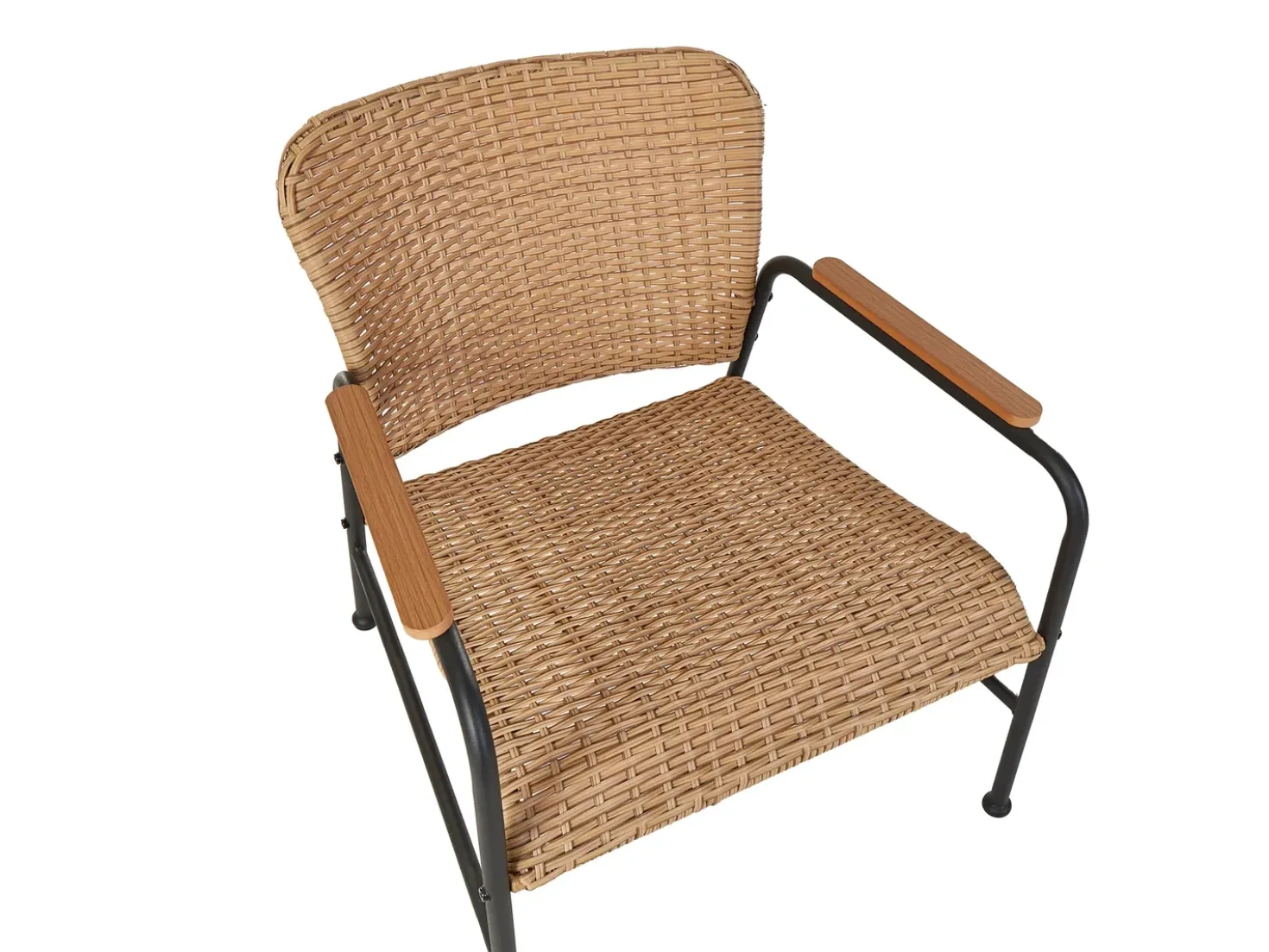 Set da giardino con tavolo 4 posti OFANTO Rattan sintetico (PE) Naturale