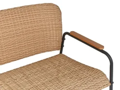 Set da giardino con tavolo 4 posti OFANTO Rattan sintetico (PE) Naturale