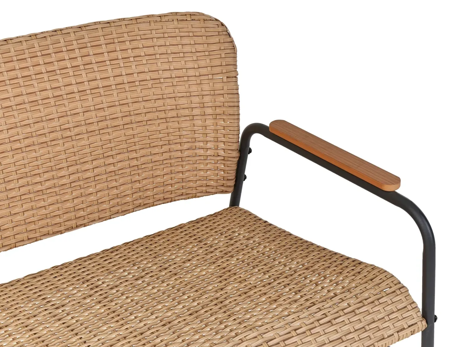 Set da giardino con tavolo 4 posti OFANTO Rattan sintetico (PE) Naturale
