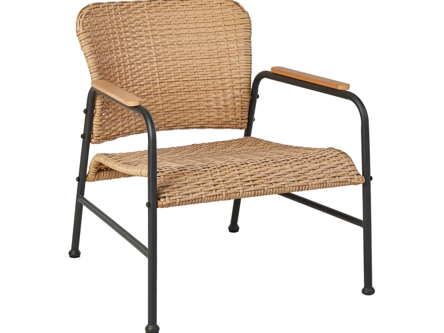 Set da giardino con tavolo 4 posti OFANTO Rattan sintetico (PE) Naturale