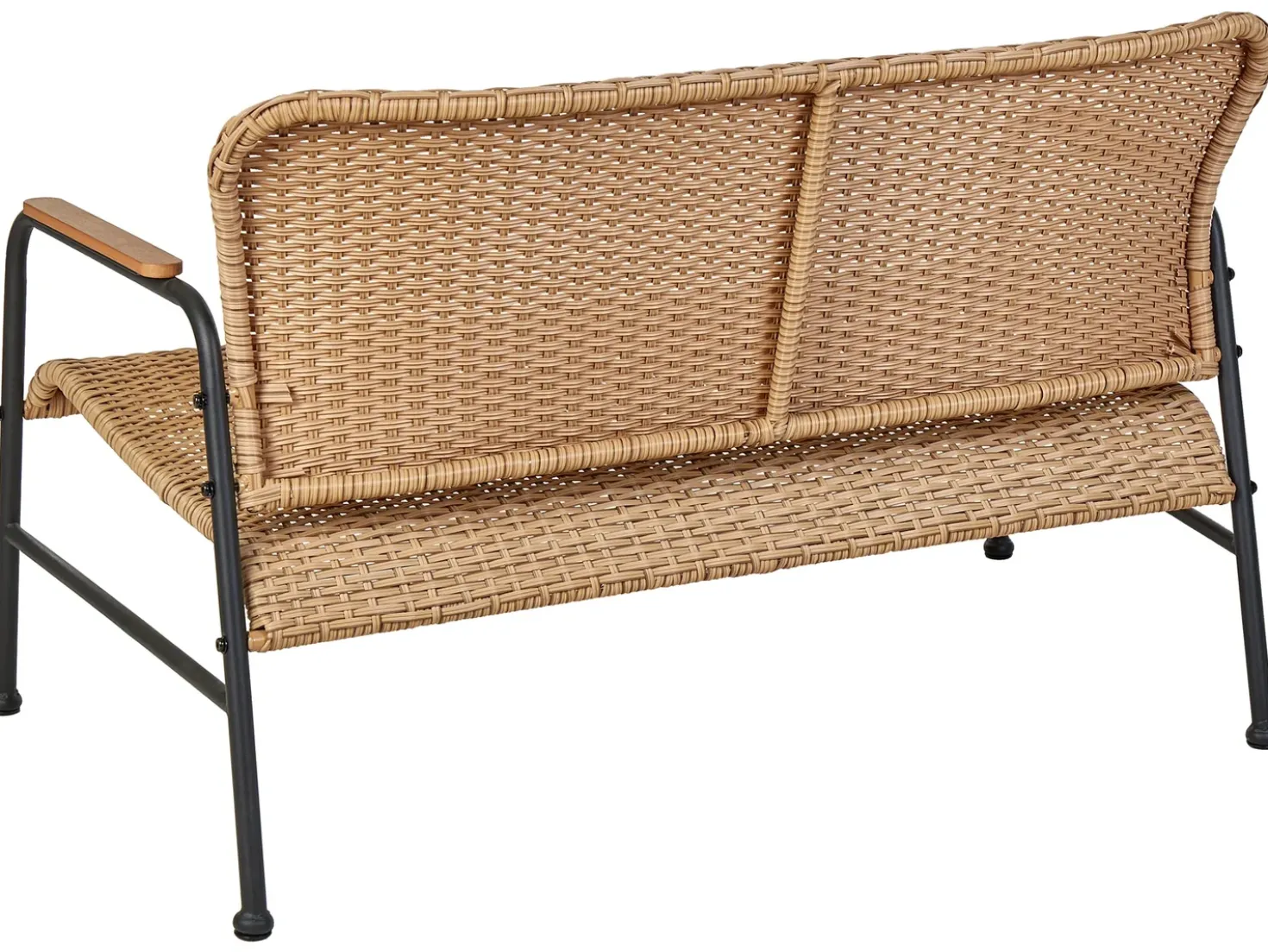 Set da giardino con tavolo 4 posti OFANTO Rattan sintetico (PE) Naturale