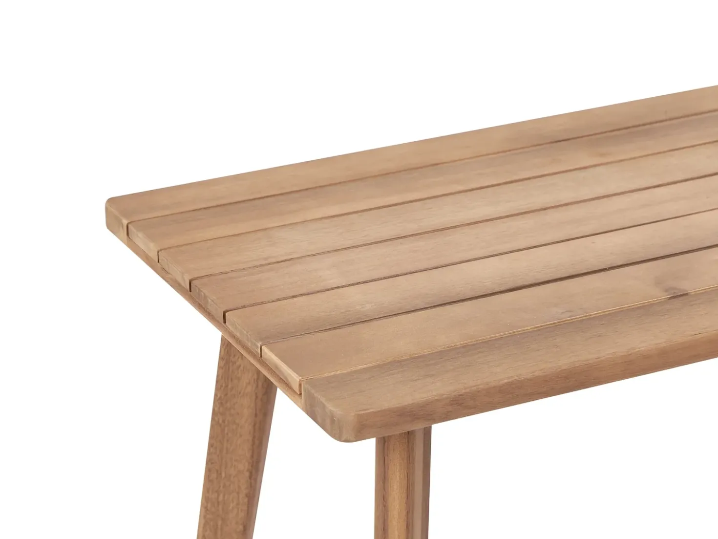 Set da giardino con tavolo 4 posti ARENELLA Legno di acacia certificato Beige chiaro