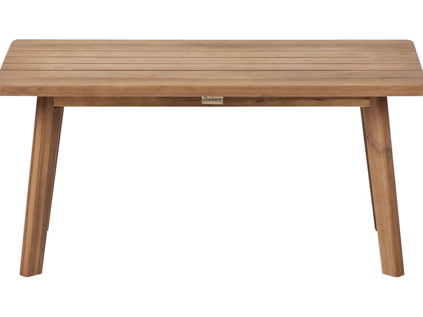 Set da giardino con tavolo 4 posti ARENELLA Legno di acacia certificato Beige chiaro