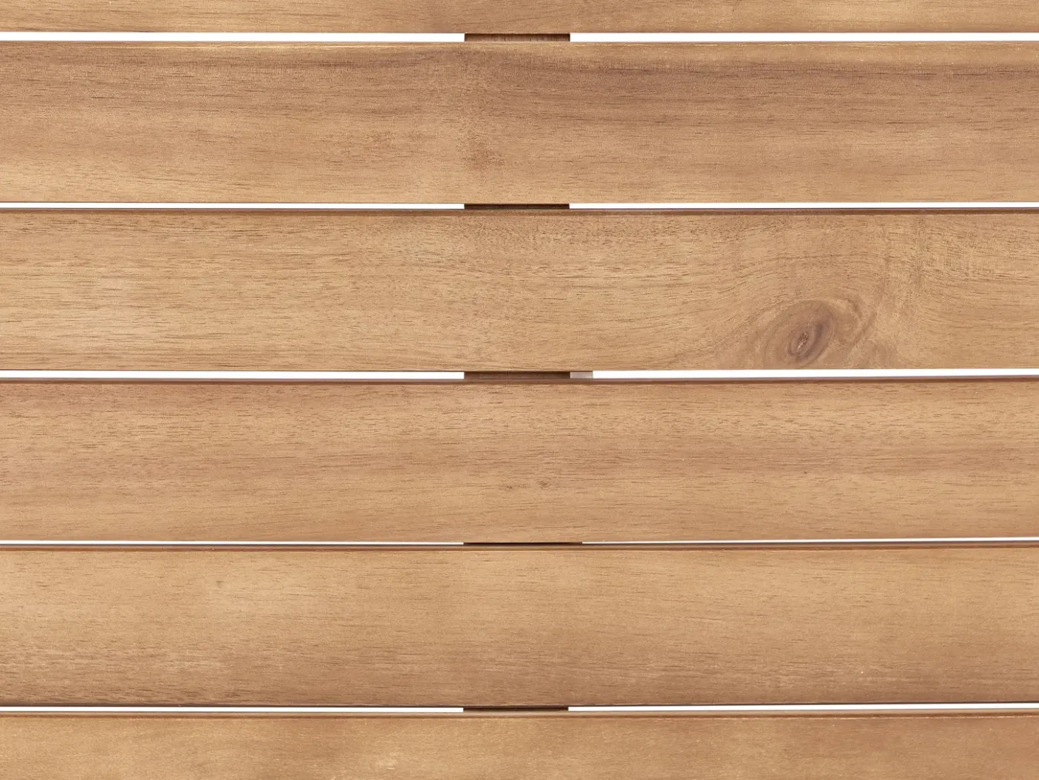 Set da giardino con tavolo 4 posti ARENELLA Legno di acacia certificato Beige chiaro