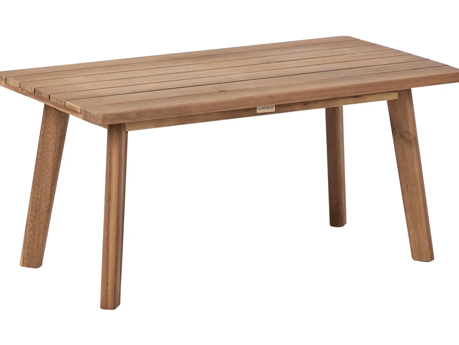 Set da giardino con tavolo 4 posti ARENELLA Legno di acacia certificato Beige chiaro