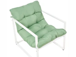 Set da giardino con tavolo 4 posti GARDA Metallo Verde