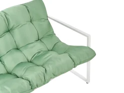 Set da giardino con tavolo 4 posti GARDA Metallo Verde