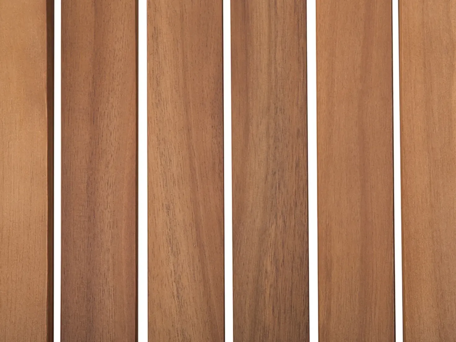 Set da giardino con tavolo 4 posti BERMUDA Legno d'acacia Marrone