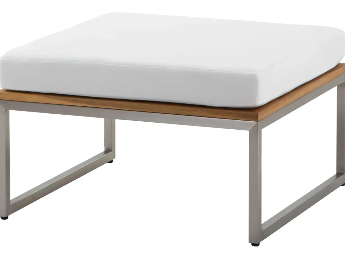 Set da giardino con tavolo 4 posti BERMUDA Legno d'acacia Marrone