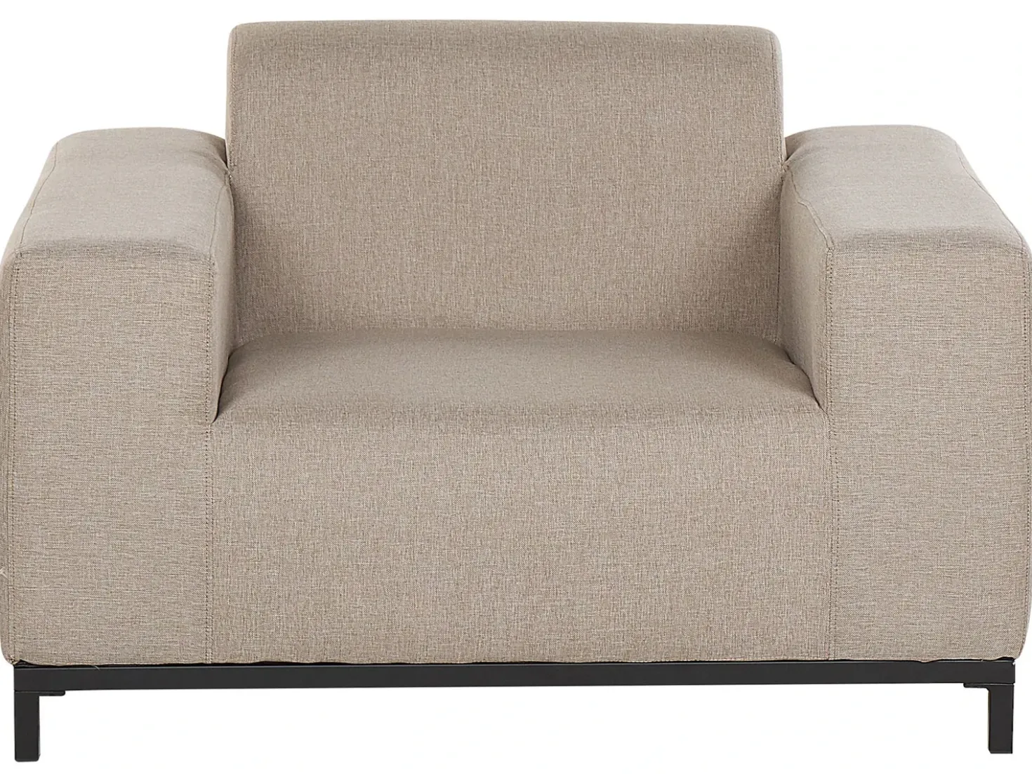 Set da giardino con tavolo 5 posti ROVIGO Beige