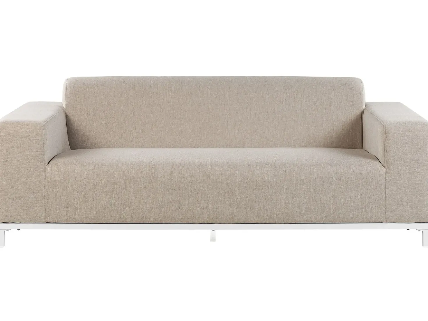 Set da giardino con tavolo 5 posti ROVIGO Beige