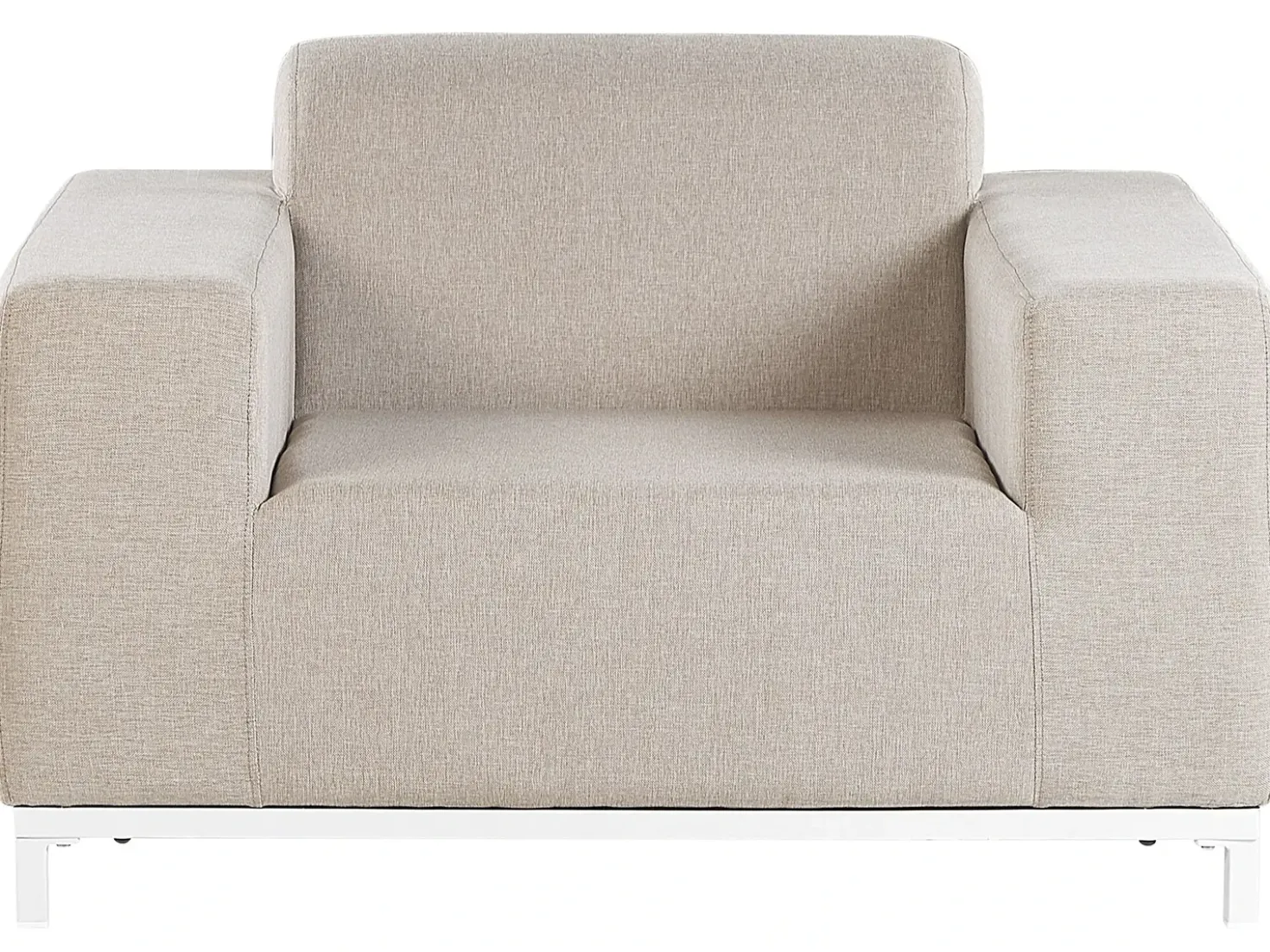 Set da giardino con tavolo 5 posti ROVIGO Beige