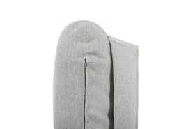 Set da giardino con tavolo 4 posti FRASCATI Modulare Legno di acacia certificato Grigio chiaro