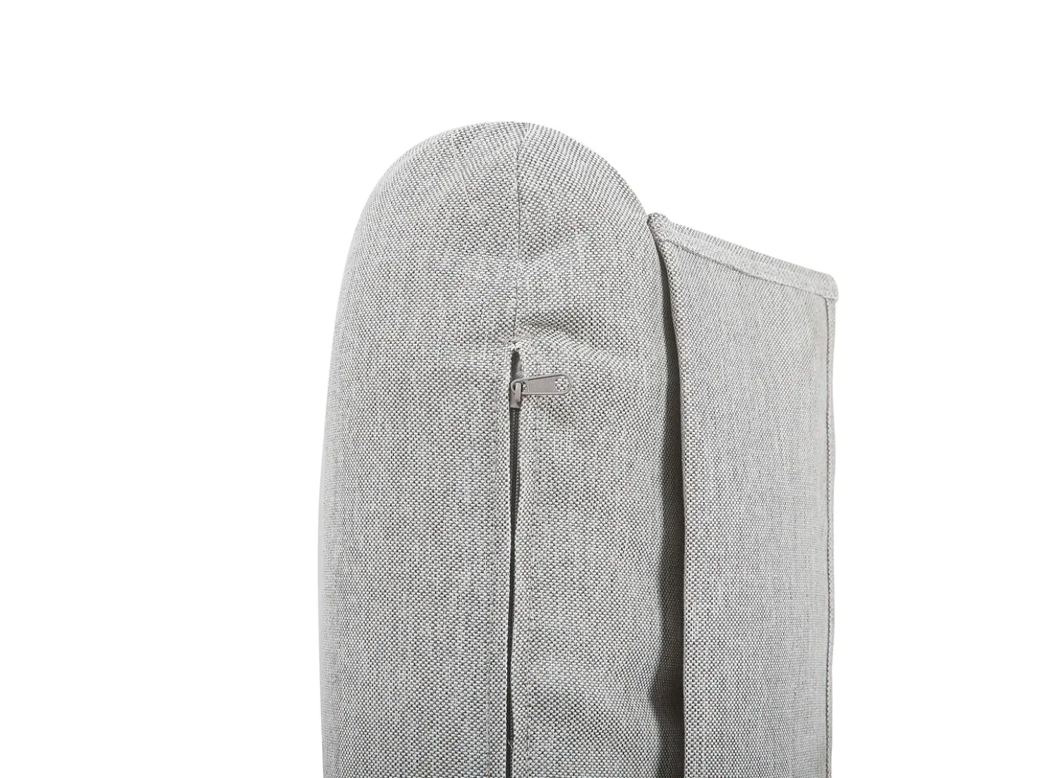 Set da giardino con tavolo 4 posti FRASCATI Modulare Legno di acacia certificato Grigio chiaro