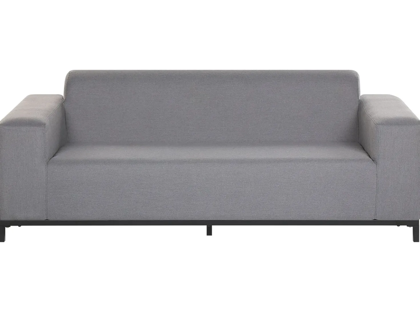 Set da giardino con tavolo 5 posti ROVIGO Grigio