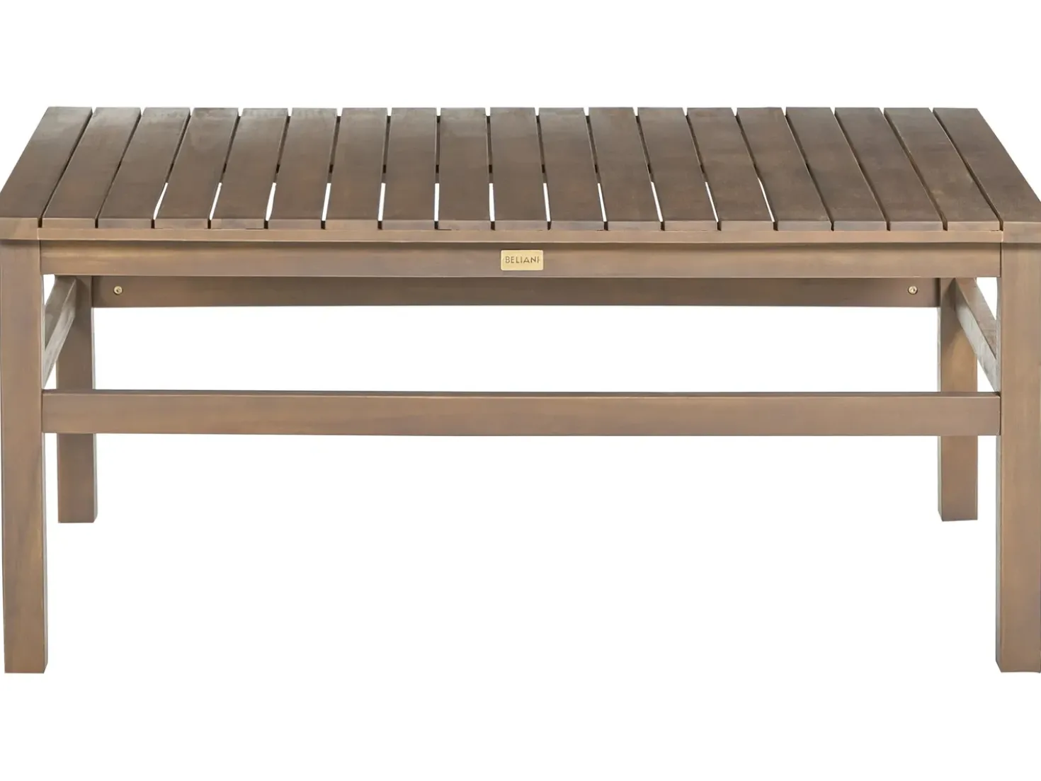 Set da giardino con tavolo 4 posti MANILA Legno d'acacia Marrone scuro