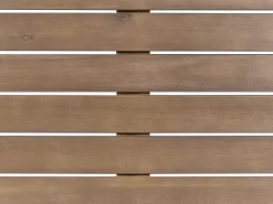 Set da giardino con tavolo 4 posti MANILA Legno d'acacia Marrone scuro
