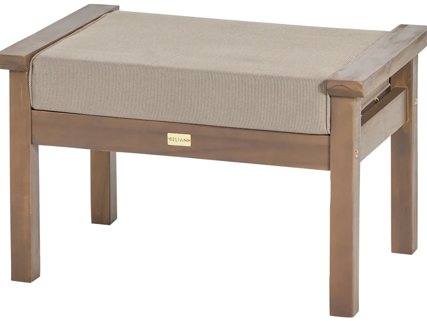 Set da giardino con tavolo 4 posti MANILA Legno d'acacia Marrone scuro