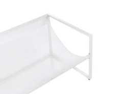 Set da giardino con tavolo 4 posti GARDA Metallo Blu