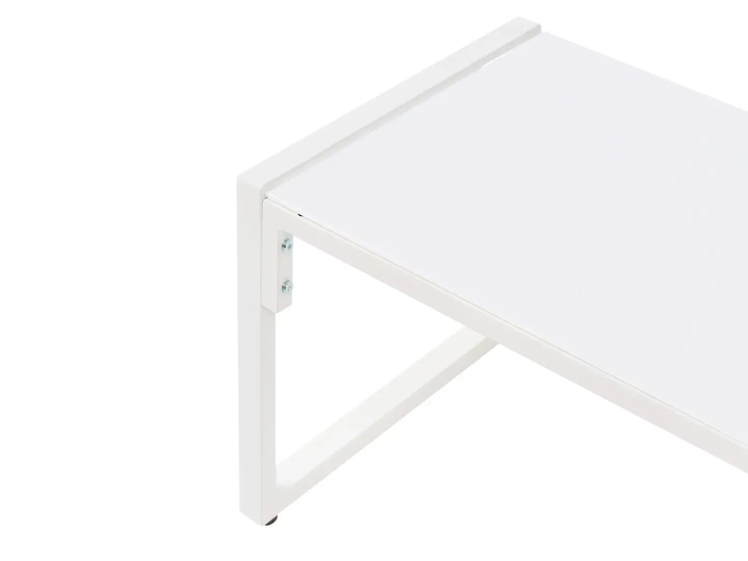 Set da giardino con tavolo 4 posti GARDA Metallo Blu