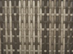 Set da giardino con tavolo 6 posti CORTE Modulare Rattan sintetico (PE) Marrone scuro