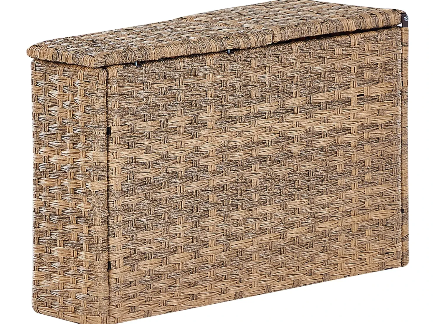 Set da giardino con tavolo 9 posti SEVERO Rattan sintetico (PE) Marrone dorato