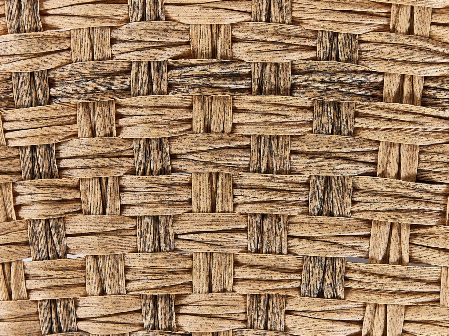 Set da giardino con tavolo 9 posti SEVERO Rattan sintetico (PE) Marrone dorato
