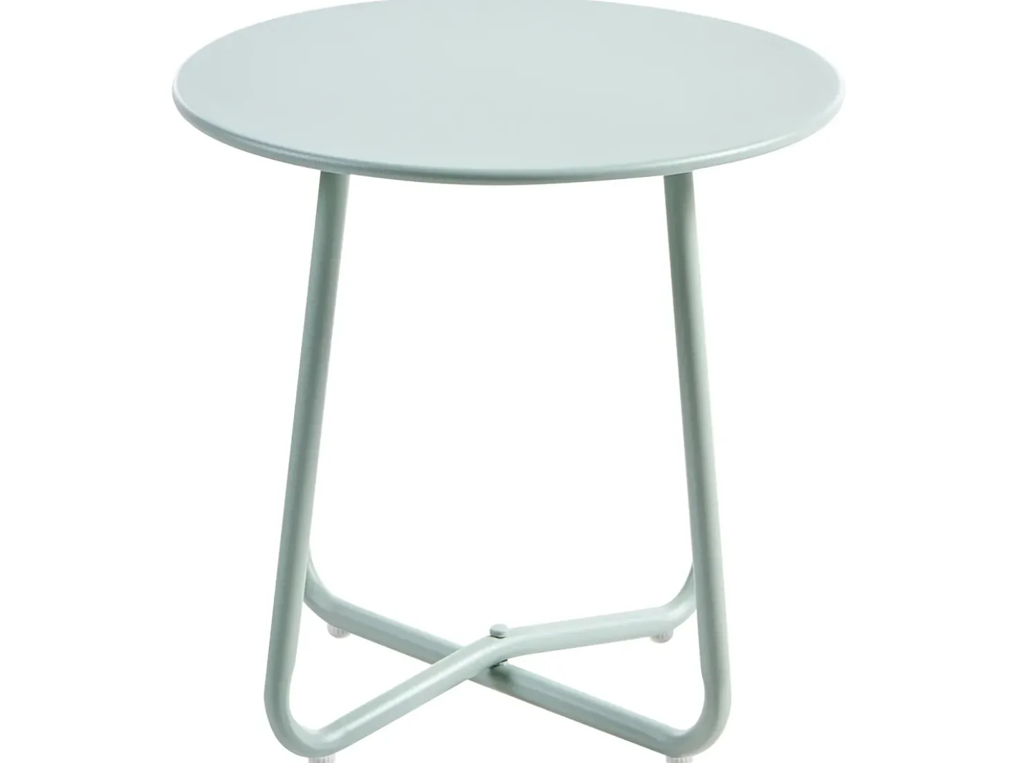 Set da giardino con tavolo 2 posti PASTO Metallo Verde menta