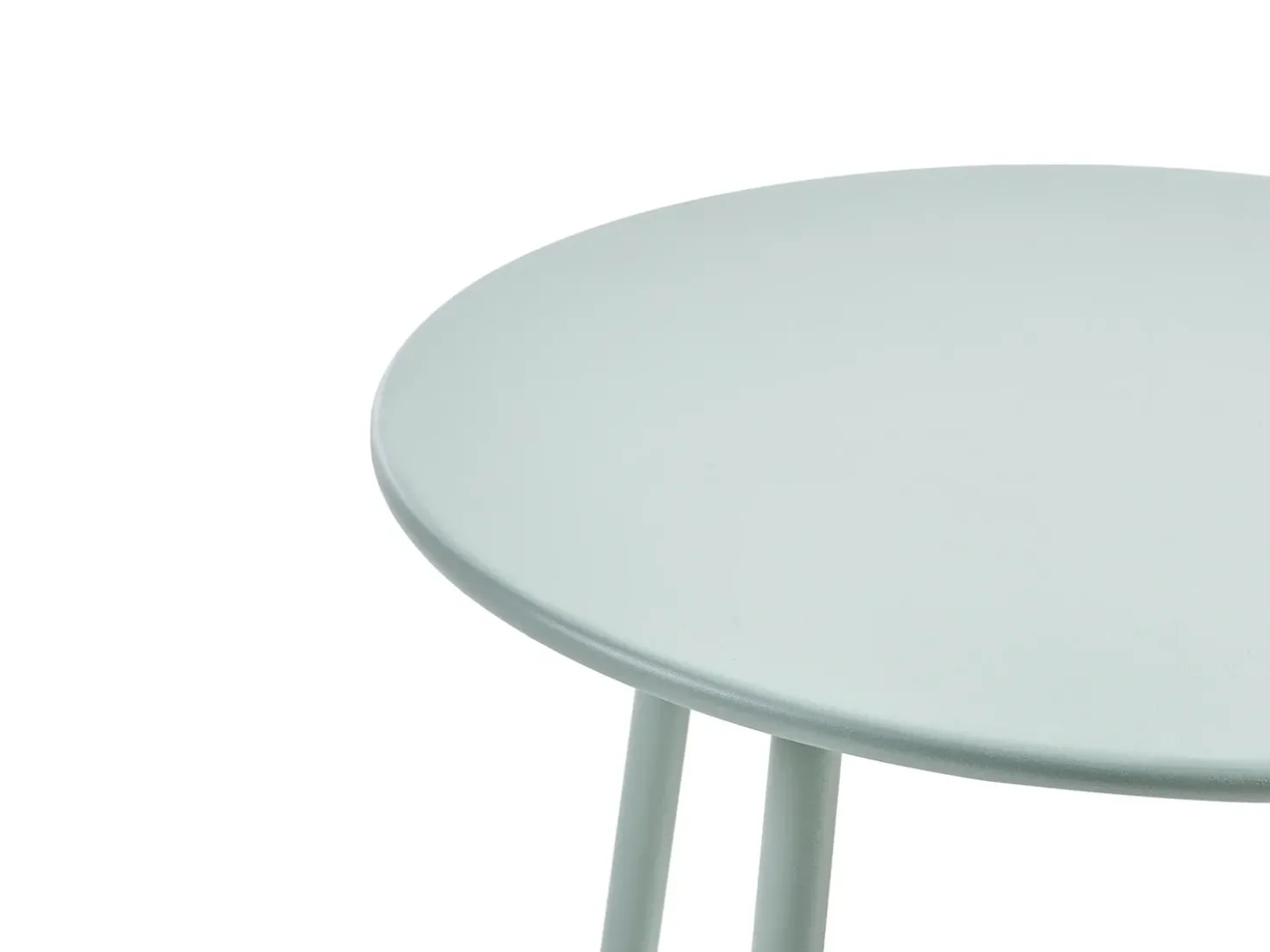 Set da giardino con tavolo 2 posti PASTO Metallo Verde menta