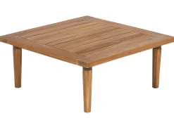 Set da giardino con tavolo 2 posti FRASCATI Modulare Legno di acacia certificato Grigio chiaro
