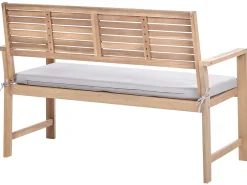Set da giardino con tavolo 4 posti FIAMES Legno di acacia certificato Grigio