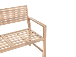 Set da giardino con tavolo 4 posti FIAMES Legno di acacia certificato Grigio