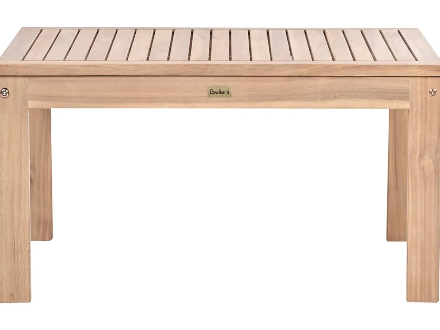 Set da giardino con tavolo 4 posti FIAMES Legno di acacia certificato Grigio