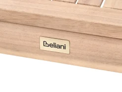 Set da giardino con tavolo 4 posti FIAMES Legno di acacia certificato Grigio