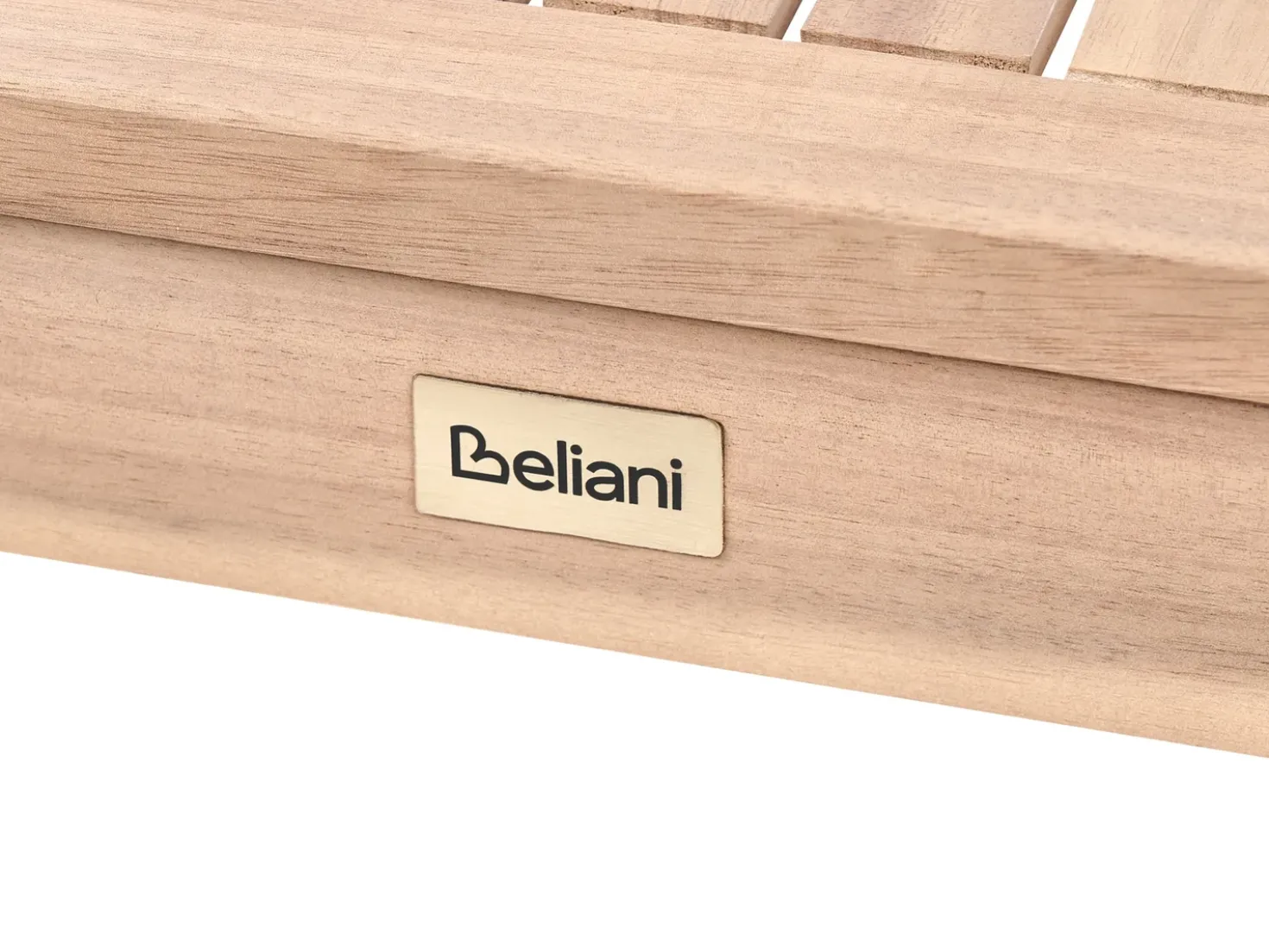 Set da giardino con tavolo 4 posti FIAMES Legno di acacia certificato Grigio