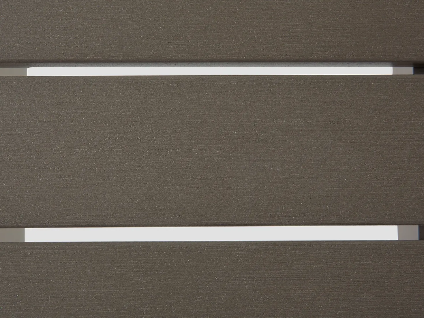 Set da giardino con tavolo 4 posti SALERNO Metallo Grigio scuro