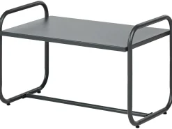 Set da giardino con tavolo 4 posti VEZZANA Metallo Beige chiaro
