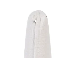 Set da giardino con tavolo 4 posti VEZZANA Metallo Beige chiaro