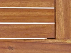 Set da giardino con tavolo 2 posti FRASCATI Modulare Legno di acacia certificato Verde oliva