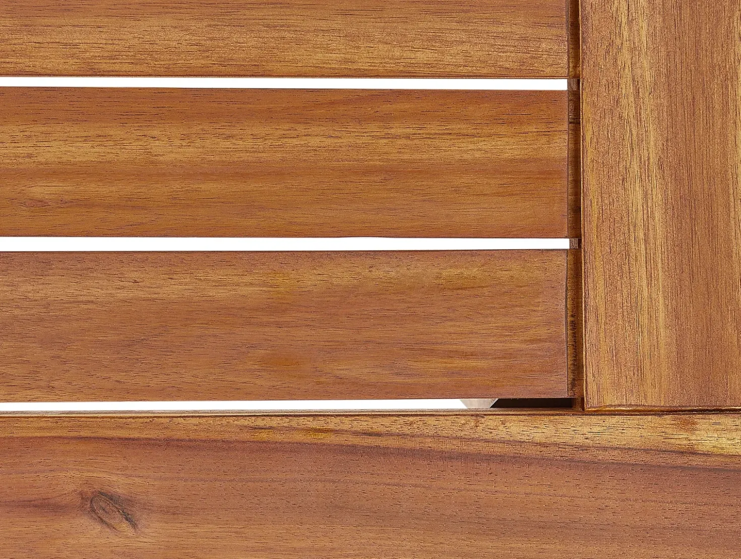 Set da giardino con tavolo 2 posti FRASCATI Modulare Legno di acacia certificato Verde oliva