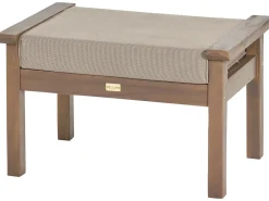 Set da giardino con tavolo 4 posti MANILA Legno di acacia certificato Marrone scuro