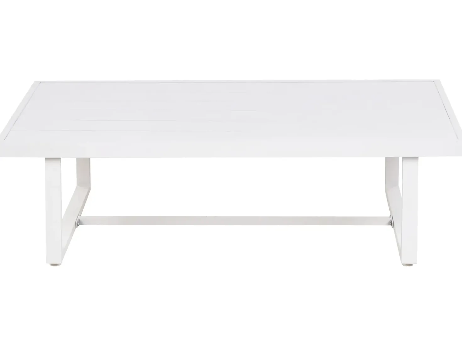 Set da giardino con tavolo 5 posti SERLA Metallo Bianco