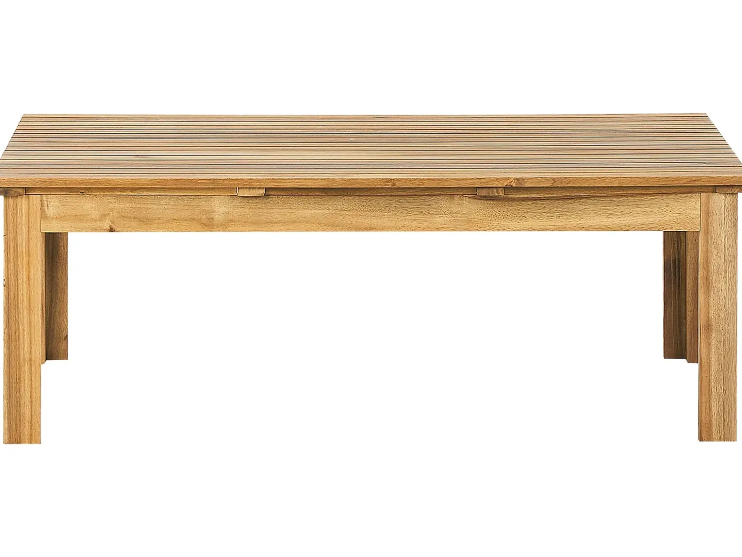 Set da giardino con tavolo 4 posti PACIFIC Legno d'acacia Nero