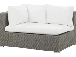 Set da giardino con tavolo 8 posti MAESTRO Modulare Rattan sintetico (PE) Tortora