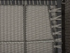 Set da giardino con tavolo 8 posti MAESTRO Modulare Rattan sintetico (PE) Tortora