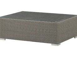 Set da giardino con tavolo 8 posti MAESTRO Modulare Rattan sintetico (PE) Tortora